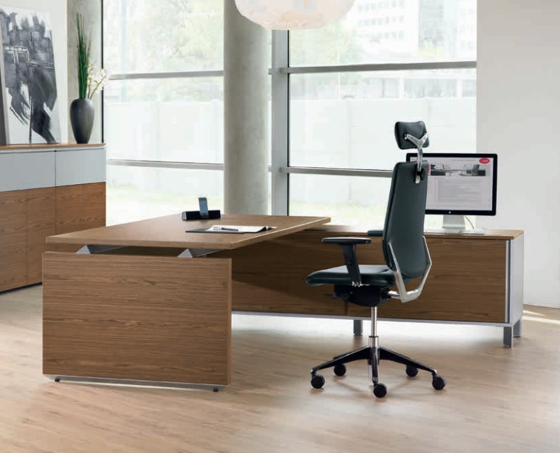 Meuble de bureau - Direction - Gamme  MUNDI bois